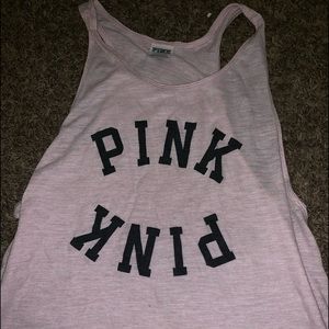 Pink victoria secret tank top